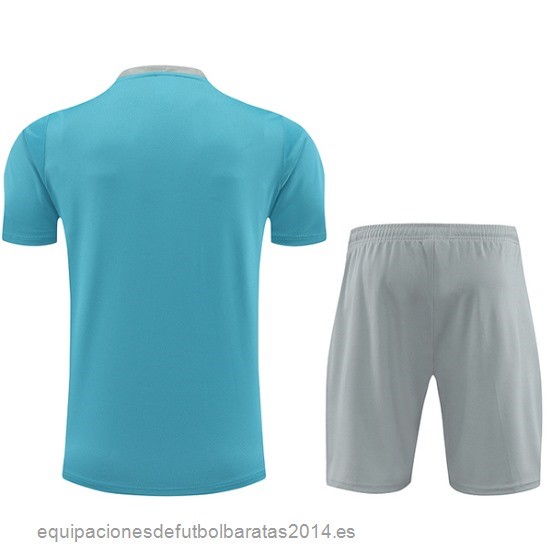 Nuevo Entrenamiento Conjunto Completo Atletico Madrid 24/25 Azul Gris Baratas